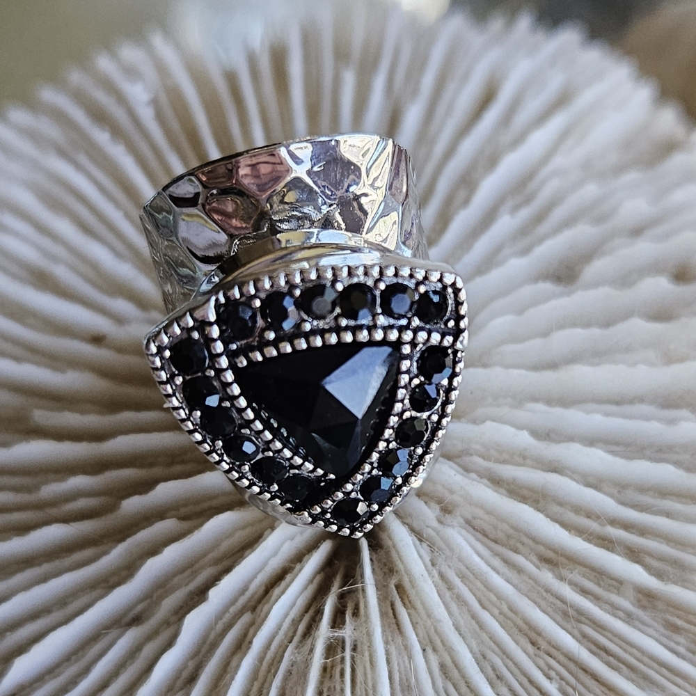 Snap It Charm Ring - Adjustable & Interchangeable. Size 7+